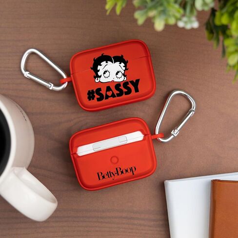 غطاء حماية Betty Boop Classic HDX متوافق مع Apple AirPods Pro (Boop Kisses) in Saudi Arabia