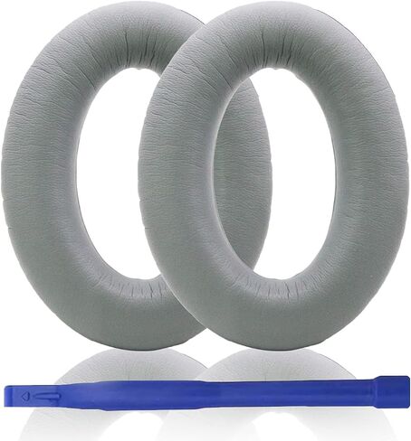 وسائد أذن بديلة من Adhiper لسماعات الرأس Bose QuietComfort(QC) اللاسلكية للغاية، وسادة وسائد للأذن مع جلد بروتين ناعم وإسفنج ذو ذاكرة عالي الكثافة - اشعر بالراحة (أسود) in Saudi Arabia