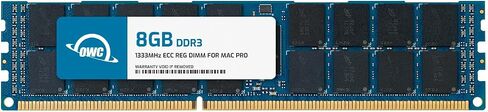 OWC 8GB DDR3 ECC Registered PC3-10600 1333MHz CL9 SDRAM Memory RAM Upgrade Module Compatible with 2009 2010 2012 Mac Pro Nehalem & Westmere Models (OWC1333D3MPE8GB) in Saudi Arabia