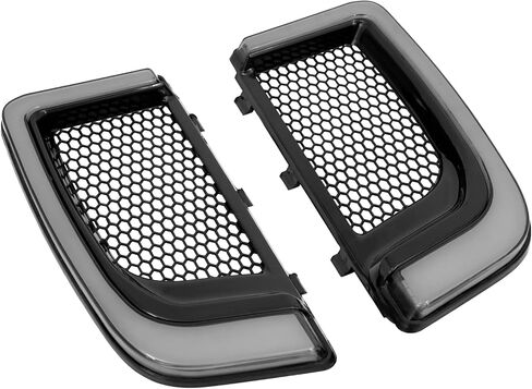 دراجة نارية LED هدية سفلية للشوايات بدوره إشارة ضوء تشغيل مناسب لـ Harley Touring Street Gilde Road Gilde Electra Glide Ultra Limited 2014-2023 أسود in Kuwait