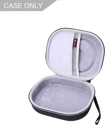 XANAD Headphones Case for Bose QC Ultra/QuietComfort/ Q45/ Q35/ Skullcandy Crusher Evo/Hesh ANC Over-Ear Wireless Headphones, Headset Hard Shell Travel Carrying Bag Black+Grey in Saudi Arabia