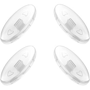 2 Pair Replacement Nosepieces Nosepads for Oakley Half Wire 2.0 Sunglass
