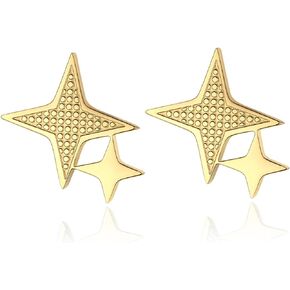 14K Gold Plated Post Stud Earrings Tiny Flower Daisy Earrings for Women Girls Hypoallergenic Gold Studs for Sensitive Ears