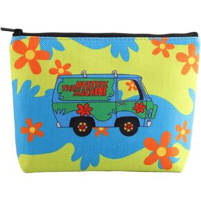 Cartoon Movie Makeup Bag Mystery Machine Makeup Bag Mystery Machine Gift Best Friend Gift Mystery Van Cosmetic Bag (Mystery van)
