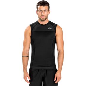 Venum Men's G-fit Air Rashguard Sleeveless-Black