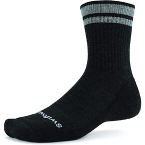 Swiftwick- PURSUIT HIKE SIX Lightweight Hiking Socks, Merino Wool, Mens and Womens