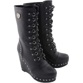 Milwaukee Performance Women's Lace Front Boot (أسود، 8) in Kuwait
