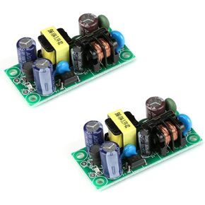 2Pcs AC-DC Switching Power Supply Module 220V to 15V Isolated Power Supply Board 15V 0.4A Isolated Switching Power Supply Module