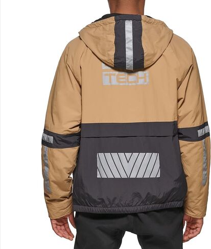 DKNY هودي تاسلان بيرفورمانس للرجال مع تفاصيل عاكسة in Kuwait