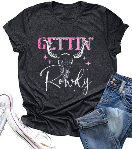 قمصان FLOYU للسيدات للعروس، قمصان غربية لحفلات العازبة، قمصان لوصيفات العروس، ملابس عطلات الزفاف in Kuwait