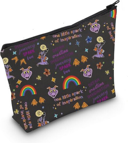 Purple Dragon Cosmetic Bag Purple Dragon Lover Gift Purple Dragon Zipper Pouch Bag Purple Dragon Merch (Purple Dragon Bag) in Saudi Arabia