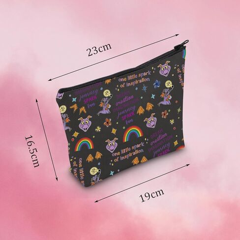 Purple Dragon Cosmetic Bag Purple Dragon Lover Gift Purple Dragon Zipper Pouch Bag Purple Dragon Merch (Purple Dragon Bag) in Saudi Arabia