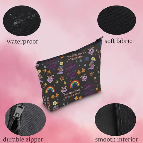 Purple Dragon Cosmetic Bag Purple Dragon Lover Gift Purple Dragon Zipper Pouch Bag Purple Dragon Merch (Purple Dragon Bag) in Saudi Arabia