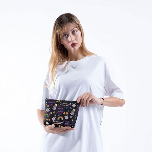 Purple Dragon Cosmetic Bag Purple Dragon Lover Gift Purple Dragon Zipper Pouch Bag Purple Dragon Merch (Purple Dragon Bag) in Saudi Arabia