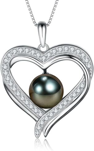 Mothers Day gifts for mom wife women, Tahitian Black Pearl Necklaces, Gifts for Wife women Fine Jewelry gifts Anniversary Christmas day gifts, Birthday day gifts, Valentines Day Gifts for her in Saudi Arabia