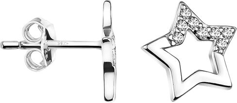 SOFIA MILANI - Women's Earrings 925 Silver - Star Stud Earrings - 20733 in Kuwait