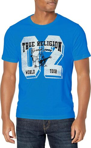تي شيرت True Religion للرجال Ss World Tour 02 in Saudi Arabia
