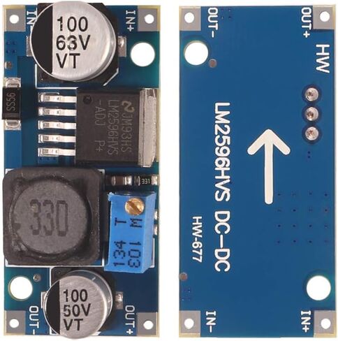 5 قطعة LM2596HVS DC-DC تنحى 48 فولت مدخل قابل للتعديل محول فرق الجهد وحدة الطاقة 4.5-53 فولت تنحى الجهد التبديل منظم مركبة كهربية وحدة إمداد الطاقة in Kuwait