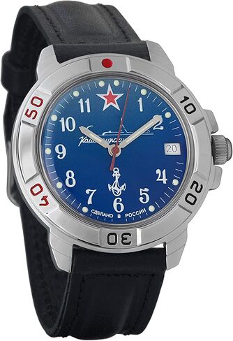 ساعة يد فوستوك كومانديرسكي كلاسيك للرجال ميكانيكية عسكرية ذات تعبئة يدوية رقم 289 in Kuwait