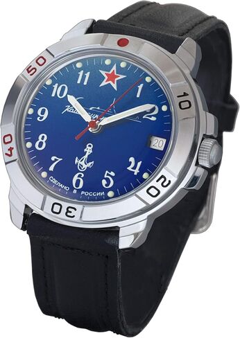 ساعة يد فوستوك كومانديرسكي كلاسيك للرجال ميكانيكية عسكرية ذات تعبئة يدوية رقم 289 in Kuwait