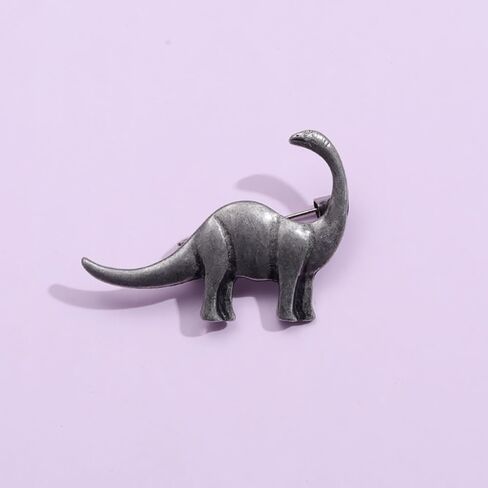 Vintage Dinosaur Lapel Brooch Pin for Women Men Girls Animal Dragon Pins Clip Sweater Hat Coat Jackets Backpack Brooches Pins Minimalist Jewelry Gifts in Saudi Arabia