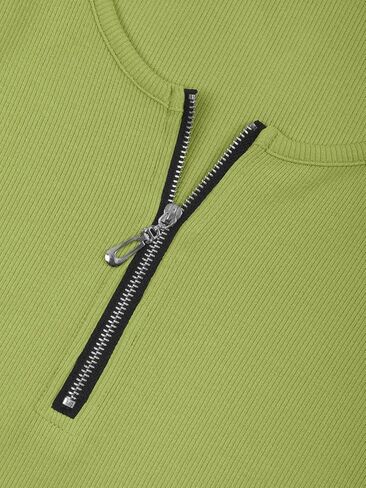 قمصان بدون أكمام للسيدات من PINKMSTYLE برقبة واسعة وسحاب صيفي بدون أكمام in Kuwait