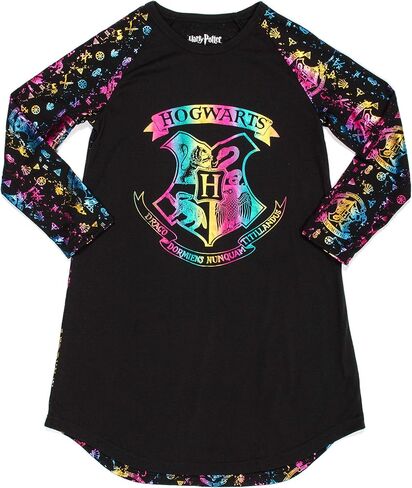 ثوب النوم Big Hogwarts Rainbow Raglan للفتيات من INTIMO in Saudi Arabia