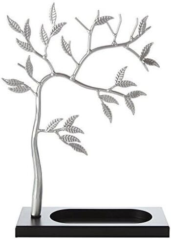 عرض منظم المجوهرات الفضية على شكل شجرة للقلادة، والأساور، والأقراط والخواتم من شركة اراد in Kuwait