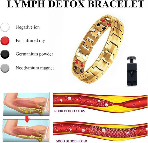 Long tiantian Copper Bracelet for Men Zinc and Copper Ankle Bracelet for Women Arthritis Healing Adjustbale Zinc Copper Cuff Bracelet in Saudi Arabia