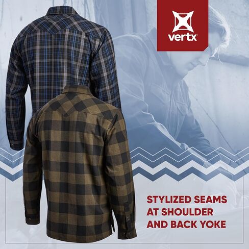 Vertx Canyon Valley Tactical Flannel Shirt Long Sleeve in Kuwait