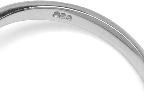 Silvershake Petite Genuine Gemstones White Gold Plated 925 Sterling Silver Vine Leaf Ring Jewelry for Women in Saudi Arabia