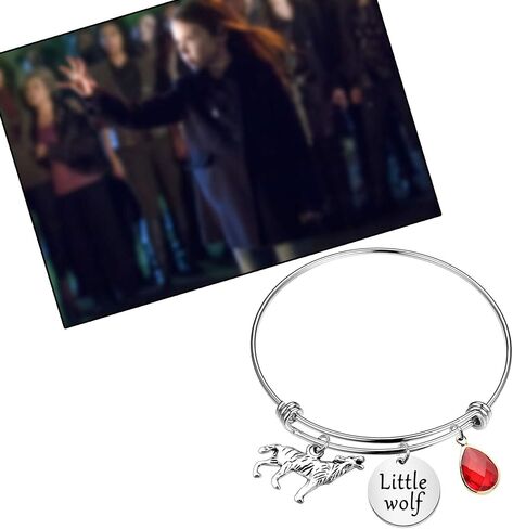 CHOORO Little Wolf Bracelet Wolf Charm Jewelry Little Wolf Gift Wolf Lover Jewelry in Saudi Arabia