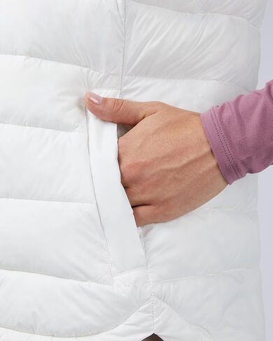 32 Degrees Women's Lightweight Recycled Poly-Fill Packable Vest | Zippered Pockets | Layering | Water Repellent in Saudi Arabia