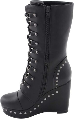 Milwaukee Performance Women's Lace Front Boot (أسود، 8) in Kuwait
