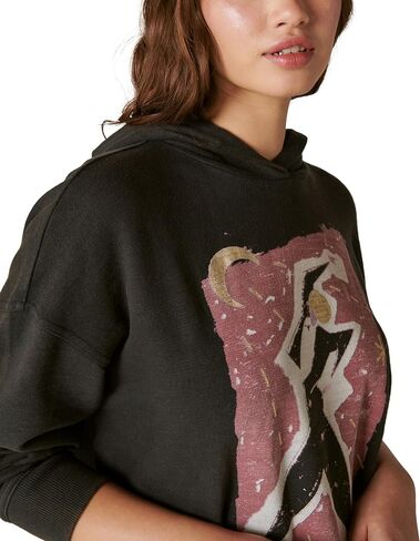 Lucky Brand Women's Bowie Tour 83 Pullover in Saudi Arabia