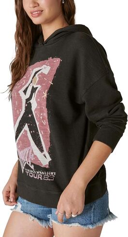 Lucky Brand Women's Bowie Tour 83 Pullover in Saudi Arabia