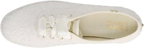 Keds Womens Champion Celebrations Sequin Lace Up Sneakers Shoes Casual - Off White - Size 8 M in Saudi Arabia