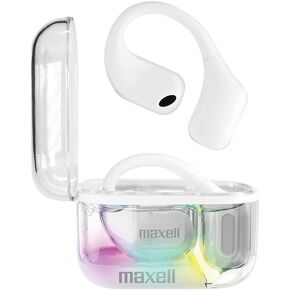 Maxell OWS Pro, Bluetooth Open Earhooks, UP to 18 Hours Playtime with Case, Hear The World Around You, Immersive Sound, Vibrant Colors