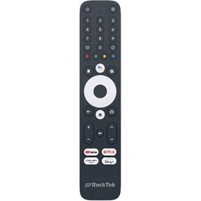 RockTek G20 Google TV Remote Control with Bluetooth Voice Smart TV Remote for Android TV Compatible for G2