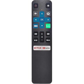 Basic Replacement Remote for Westinghouse WA43UFA1001, WA50UFA1001, WA55UFA1001, WA65UFA1001, WA43UFT1001, WA50UFT1001, WA55UFT1001, WA65UFT1001. without Voice Recognition.