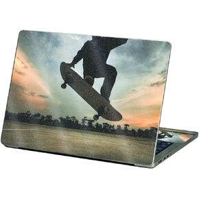 MightySkins Glossy Glitter Skin Compatible with Apple MacBook Air 13.6" M2 (2022) - Ollie | Protective, Durable High-Gloss Glitter Finish | Easy to Apply, Remove, and Change Styles | Made in The USA