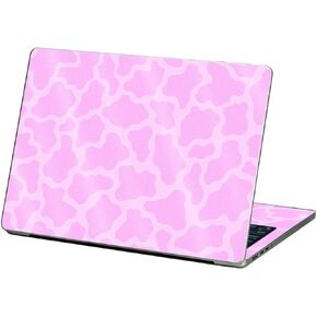 MightySkins Glossy Glitter Skin Compatible with Apple MacBook Air 13.6" M2 (2022) - Pink Giraffe | Protective, Durable High-Gloss Glitter Finish | Easy to Apply and Change Styles | Made in The USA