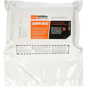 DeVilbiss 803046 'DeWipe-Outs' Prep Wipe