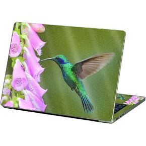 MightySkins Glossy Glitter Skin Compatible with Apple MacBook Air 13.6" M2 (2022) - Hummingbird | Protective, Durable High-Gloss Glitter Finish | Easy to Apply and Change Styles | Made in The USA