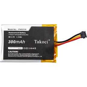 IP462539 Replacement Battery for Phonak ComPilot ComPilot II Wireless Headset 3.7V 300mAh