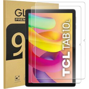 KEANBOLL [2-Pack Tempered Glass Screen Protector Designed For TCL TAB 10 5G/10s 5G Tablet 10.1-Inch with 2.5D 9H Anti Scratch Transparent HD Clear Bubble Free Protective Film