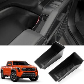 for Bronco Front Door Handle Gear Storage Tray Organizer - Inner Door Handle Armrest Grab Pocket Interior Accessories for Bronco 2021 2022 2023 2/4 Doors (2PCS)