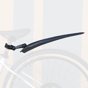 Front and Rear Bike Fender Frame Downtube Bicycle Mudguard and Adjustable Rear Bike Fender for 24 26 28 Inch Bicycle, Mountain Bike,MTB, Road Bike