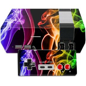 MightySkins Skin Compatible with Nintendo NES Classic Edition wrap Cover Sticker Skins Bright Smoke