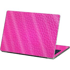 MightySkins Glossy Glitter Skin Compatible with Apple MacBook Air 13.6" M2 (2022) - Pink Pleather | Protective, Durable High-Gloss Glitter Finish | Easy to Apply and Change Styles | Made in The USA